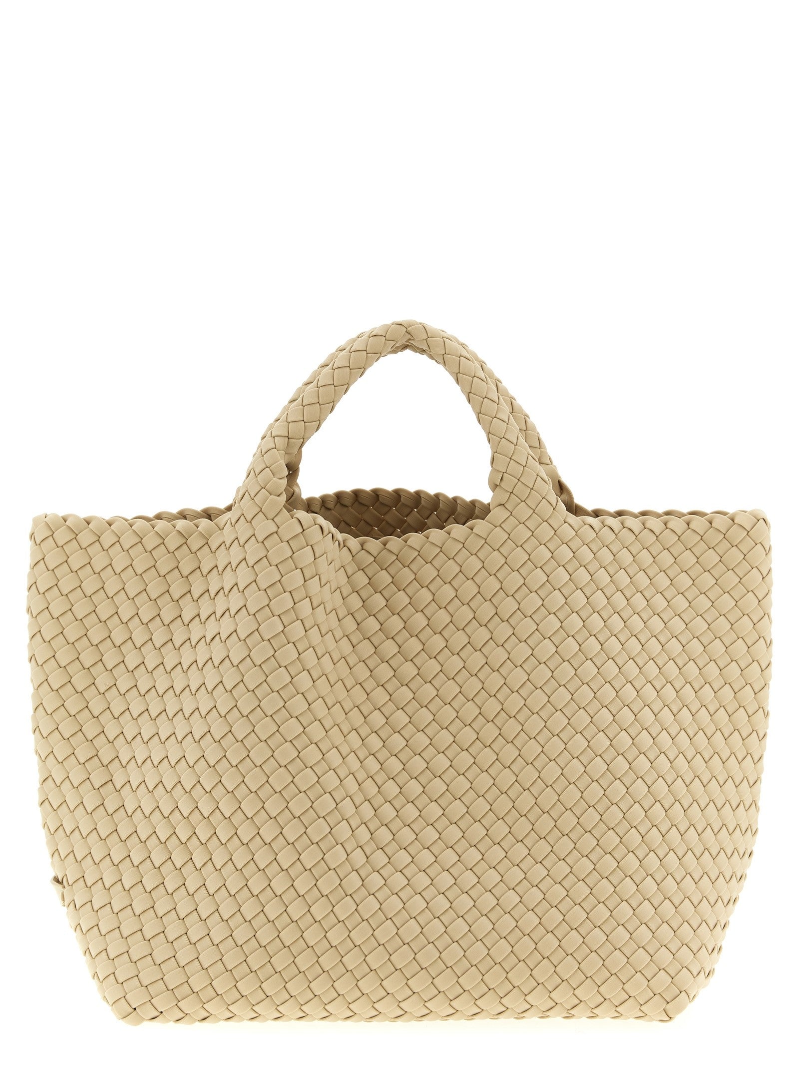 NAGHEDI St Barths Medium Shopping Bag Beige