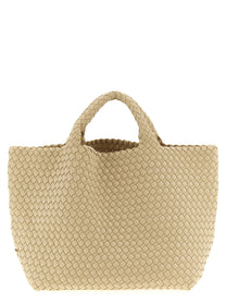 NAGHEDI St Barths Medium Shopping Bag Beige