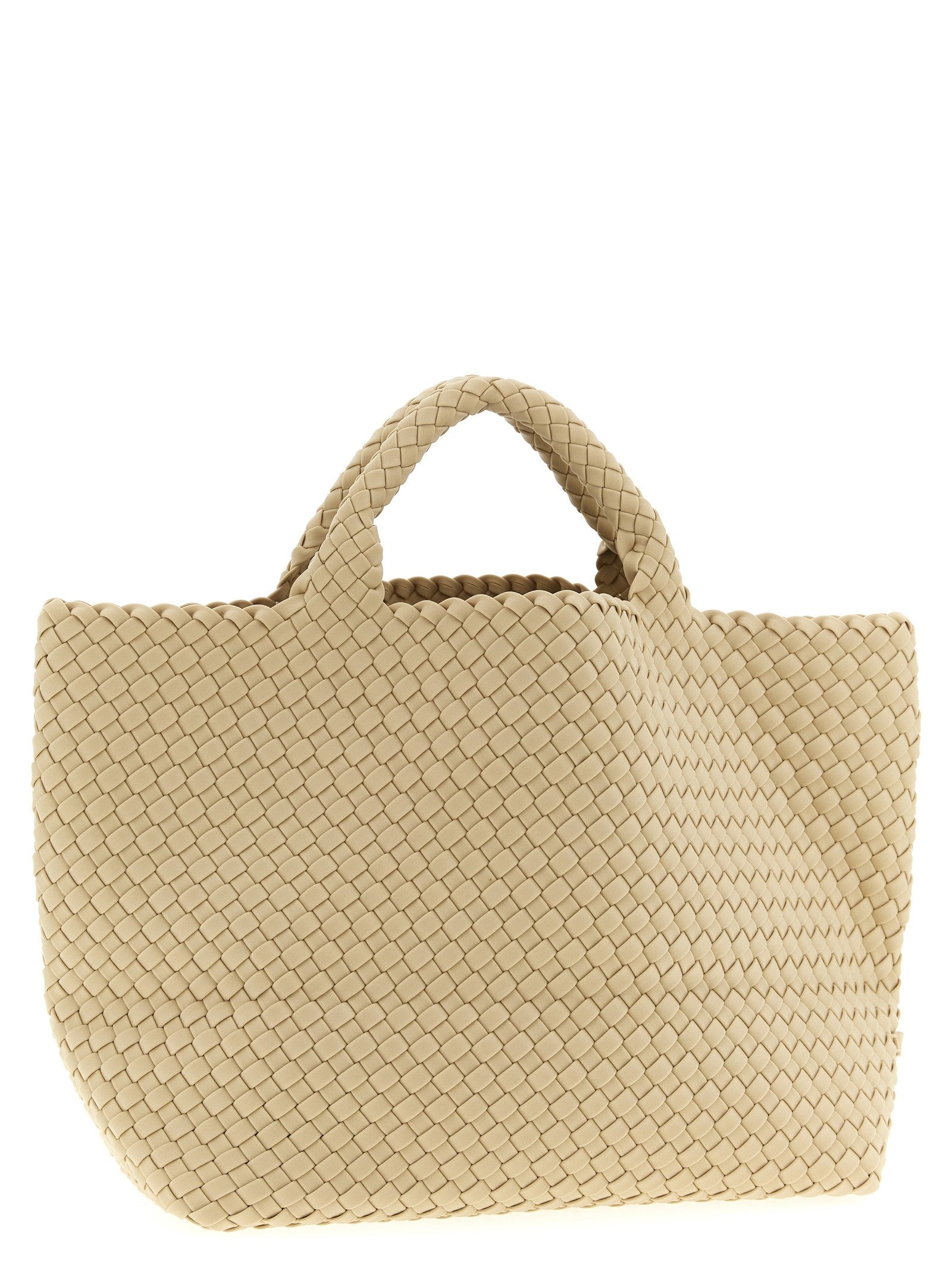 NAGHEDI St Barths Medium Shopping Bag Beige