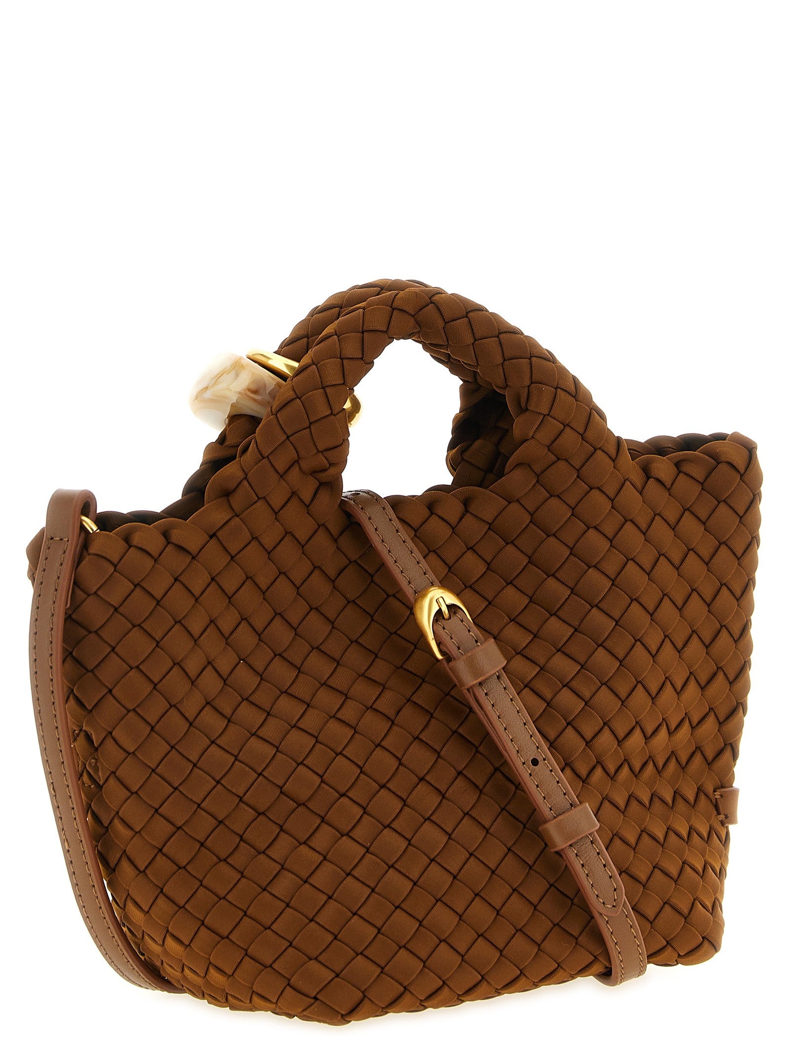 NAGHEDI St Barths Mini Handbag Limited Edition Brown