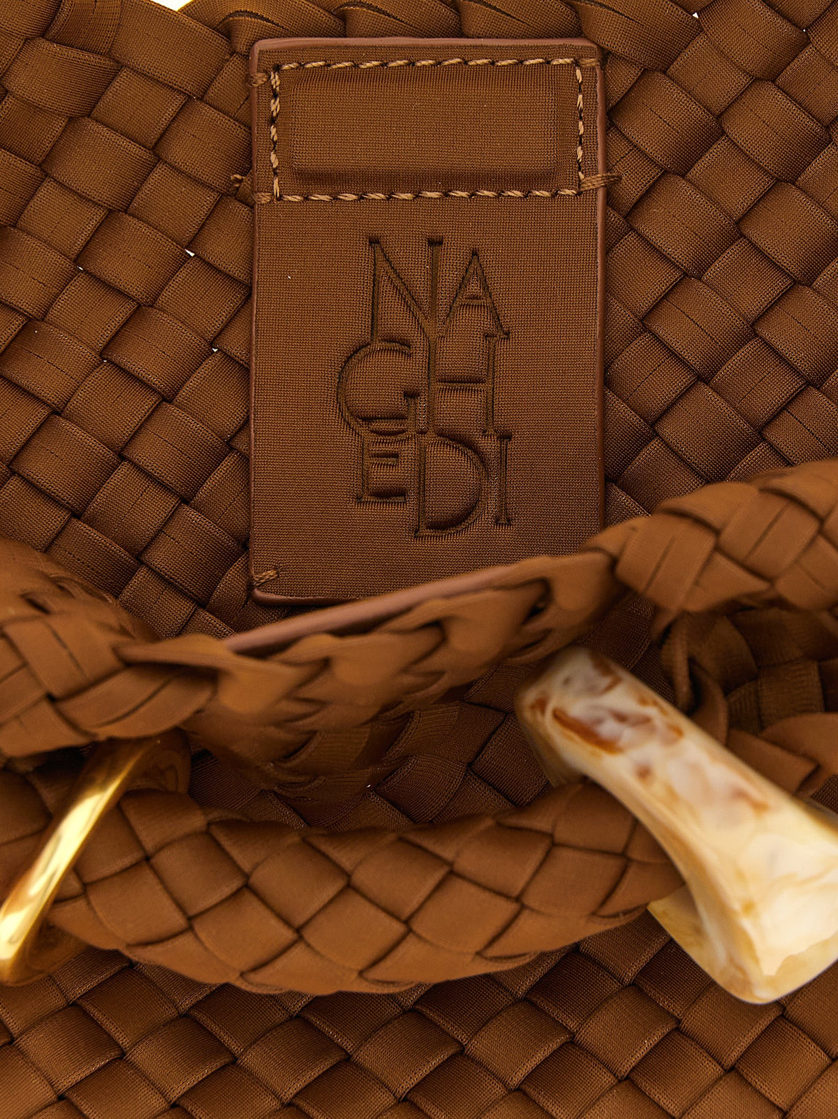 NAGHEDI St Barths Mini Handbag Limited Edition Brown, view 4