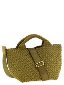 NAGHEDI St Barths Small Handbag Green