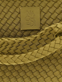 NAGHEDI St Barths Small Handbag Green