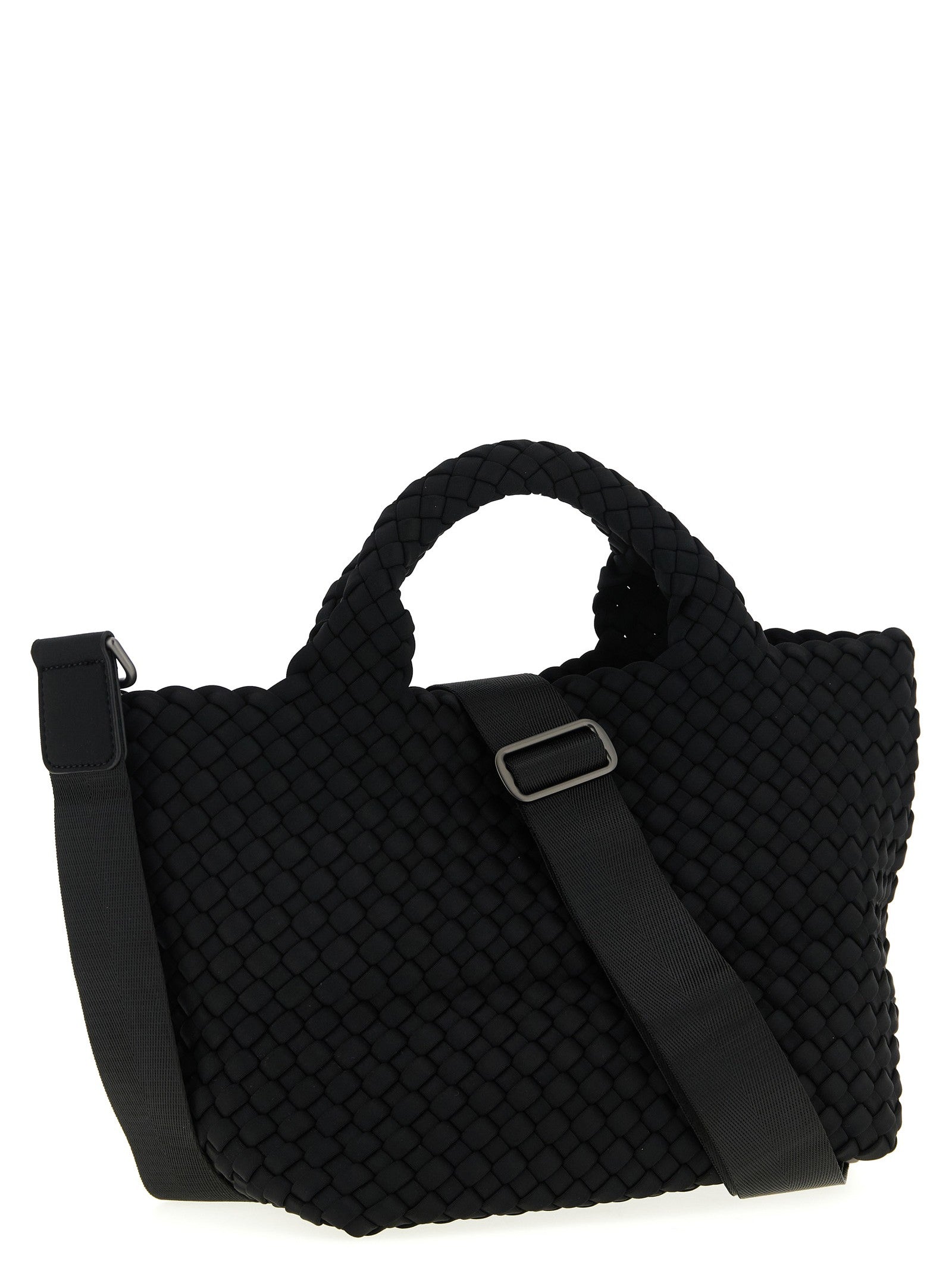 NAGHEDI St Barths Small Shopping Bag Black