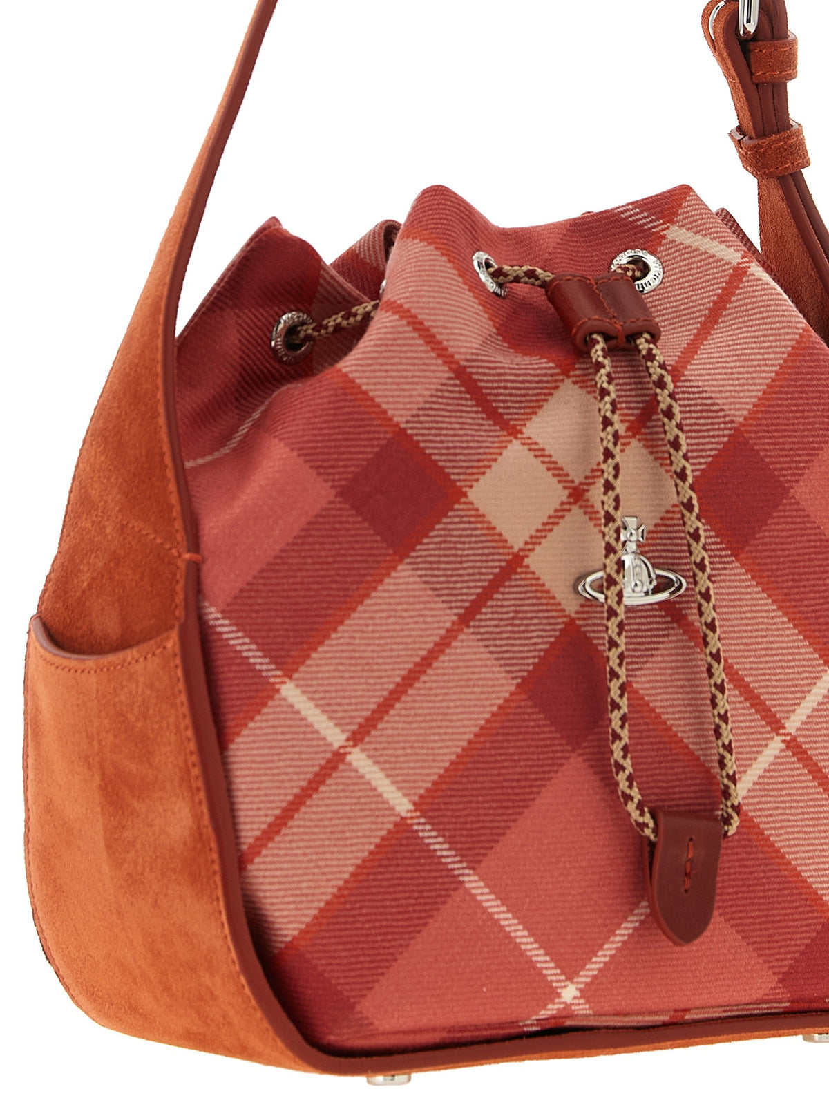 Vivienne Westwood Stacey Bucket Bag Blue, view 3