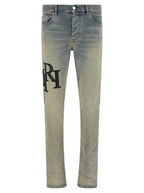 AMIRI Staggered Jeans Blue