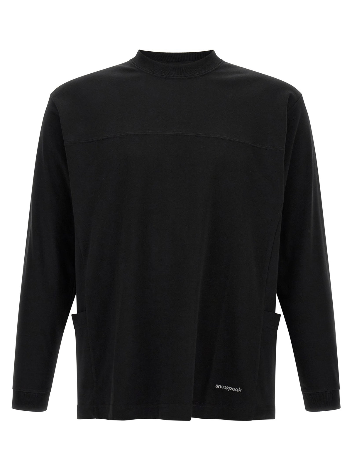 snow peak Stain Repellent Sweater Black