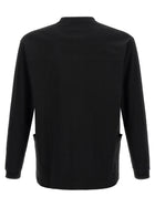 snow peak Stain Repellent Sweater Black, view 2