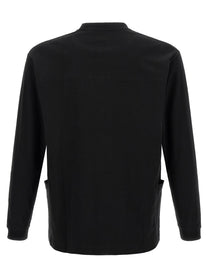 snow peak Stain Repellent Sweater Black, view 2