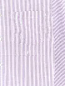 Stussy Men's Standard Striped Cotton Shirt Purple