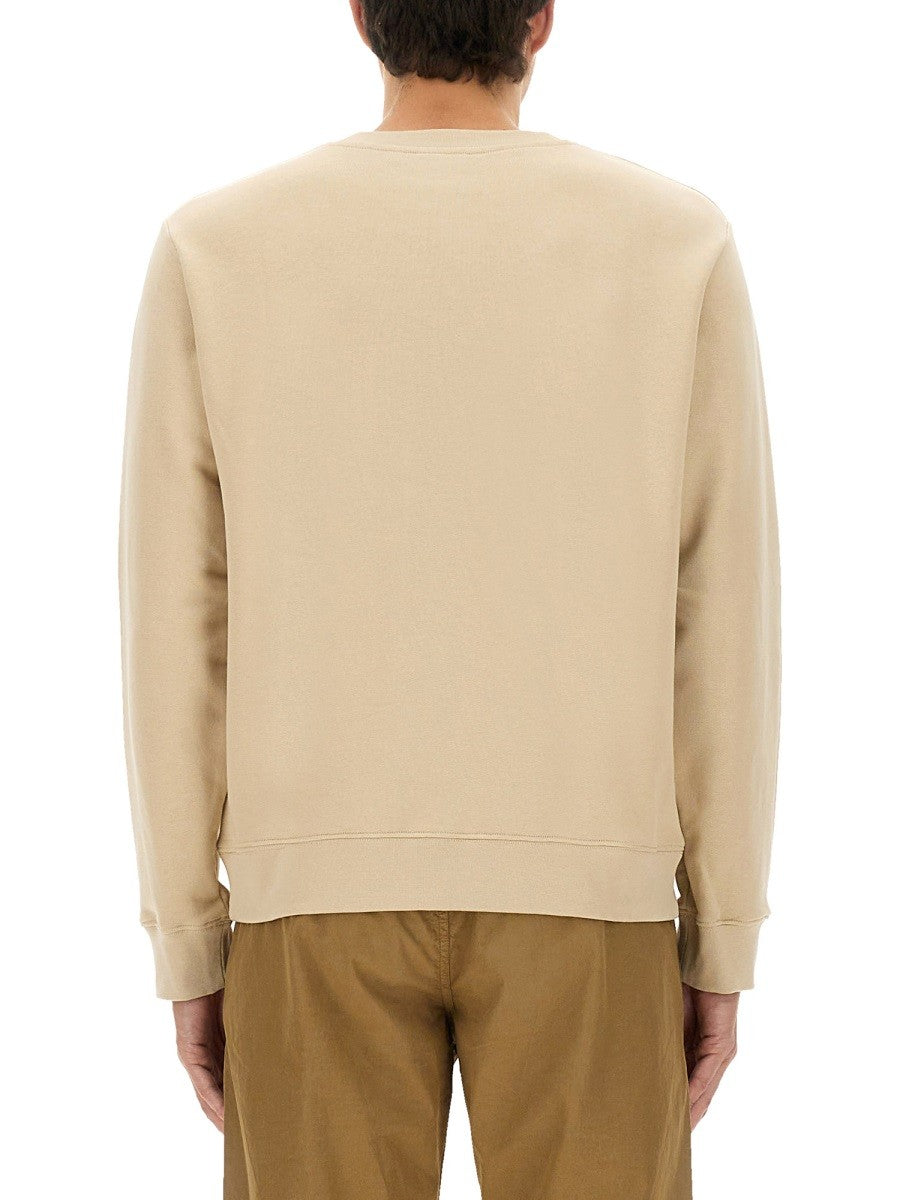 A.P.C Men's Standard Sweatshirt Beige
