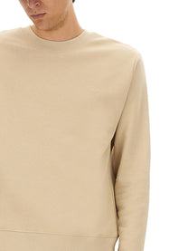 A.P.C Men's Standard Sweatshirt Beige