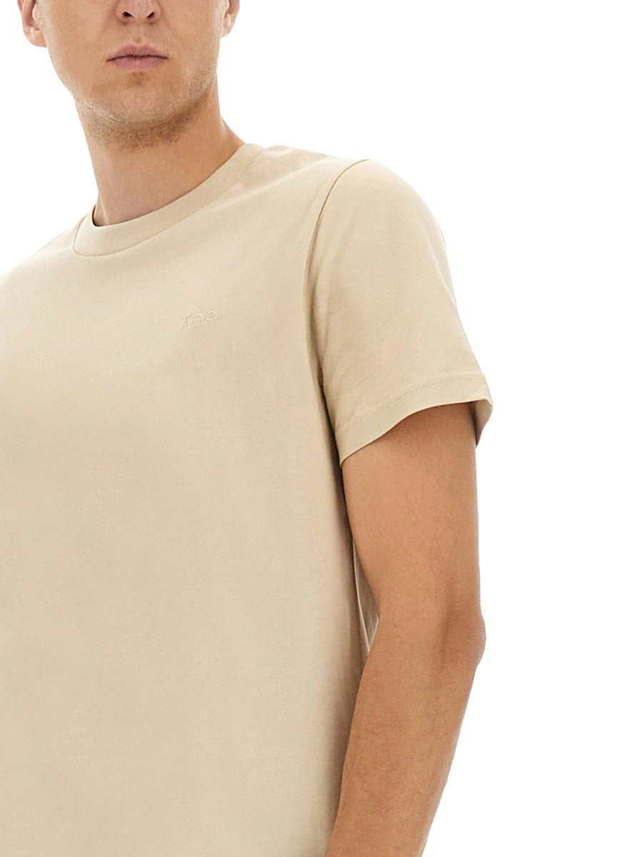 A.P.C Men's Standard Shirt Beige