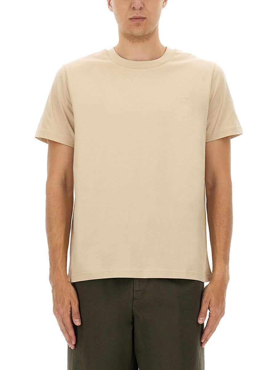A.P.C Men's Standard Shirt Beige