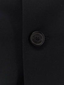 Balenciaga Men's Standard Tailored Wool Blazer Black