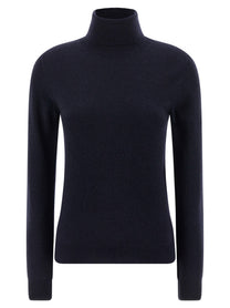 Balenciaga Standard Turtleneck Turtleneck Sweater Blue