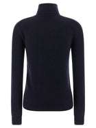 Balenciaga Standard Turtleneck Turtleneck Sweater Blue, view 2