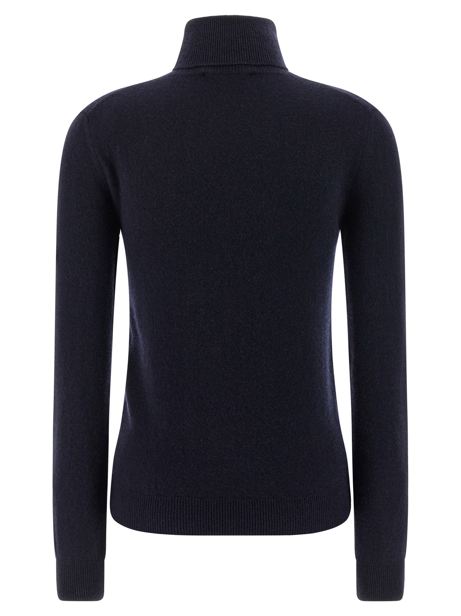 Balenciaga Standard Turtleneck Turtleneck Sweater Blue