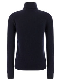 Balenciaga Standard Turtleneck Turtleneck Sweater Blue