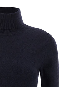 Balenciaga Standard Turtleneck Turtleneck Sweater Blue