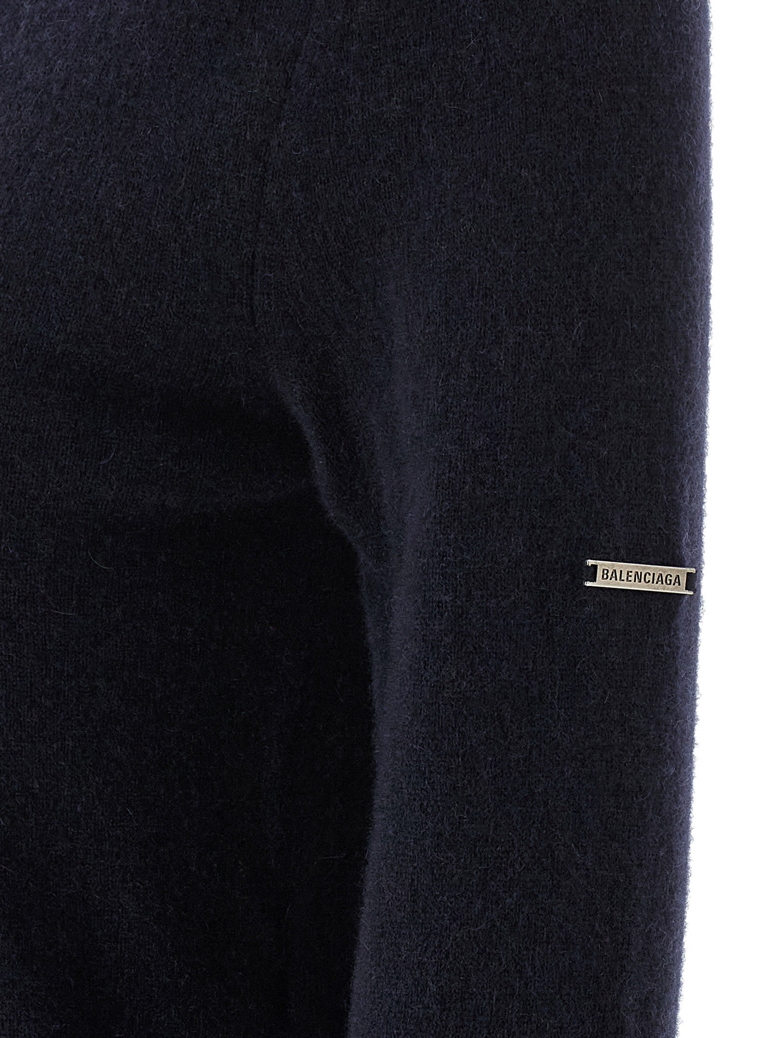 Balenciaga Standard Turtleneck Turtleneck Sweater Blue