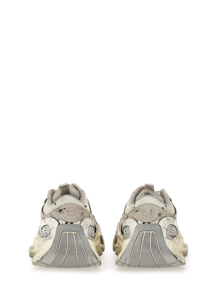 Balenciaga Men's Stapler Sneaker Beige