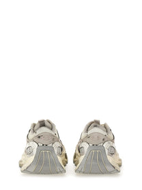 Balenciaga Men's Stapler Sneaker Beige
