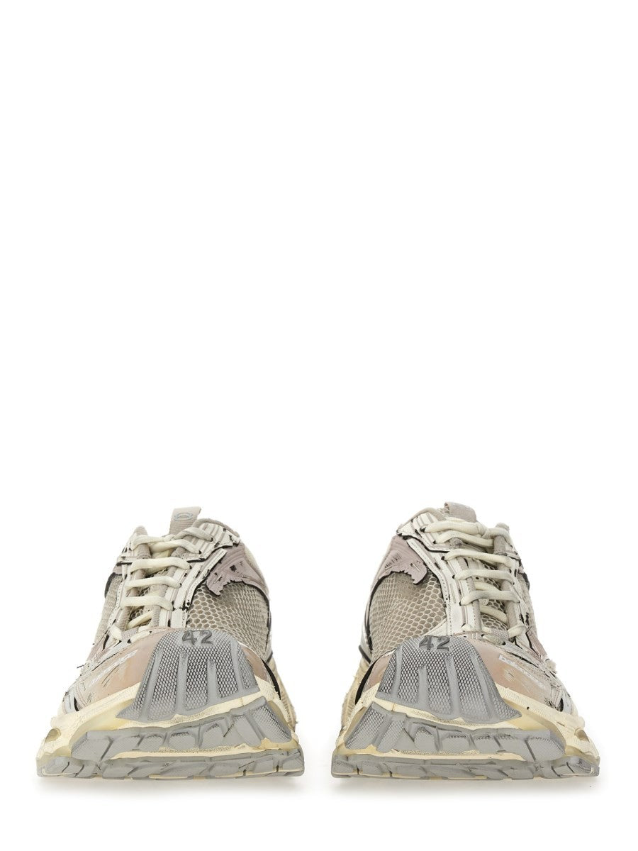 Balenciaga Men's Stapler Sneaker Beige