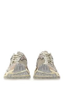 Balenciaga Men's Stapler Sneaker Beige