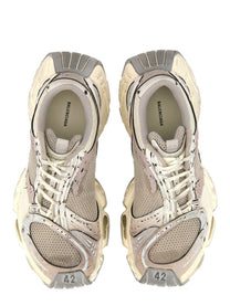 Balenciaga Men's Stapler Sneaker Beige