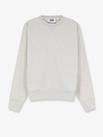 Golden Goose Unisex Star Cotton Sweatshirt Grey