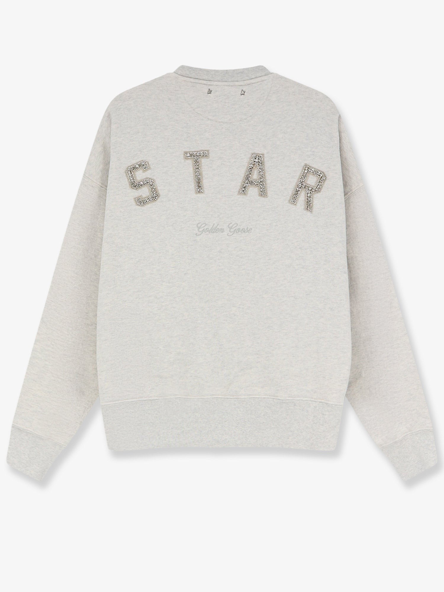 Golden Goose Unisex Star Cotton Sweatshirt Grey