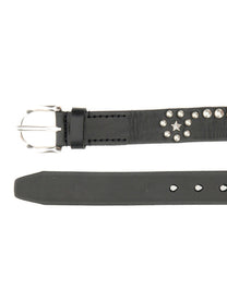 Our Legacy Men's Star Fall Belt Black