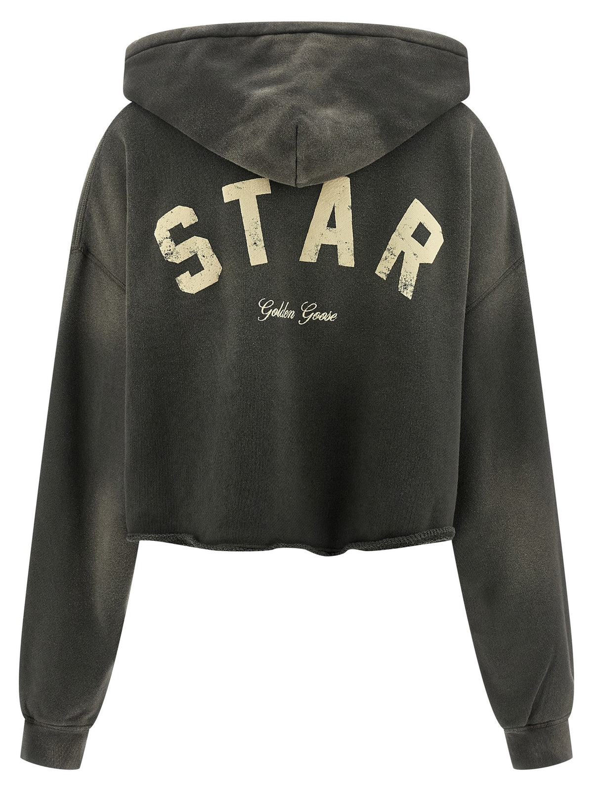 Golden Goose Star Golden Goose Hoodie Grey
