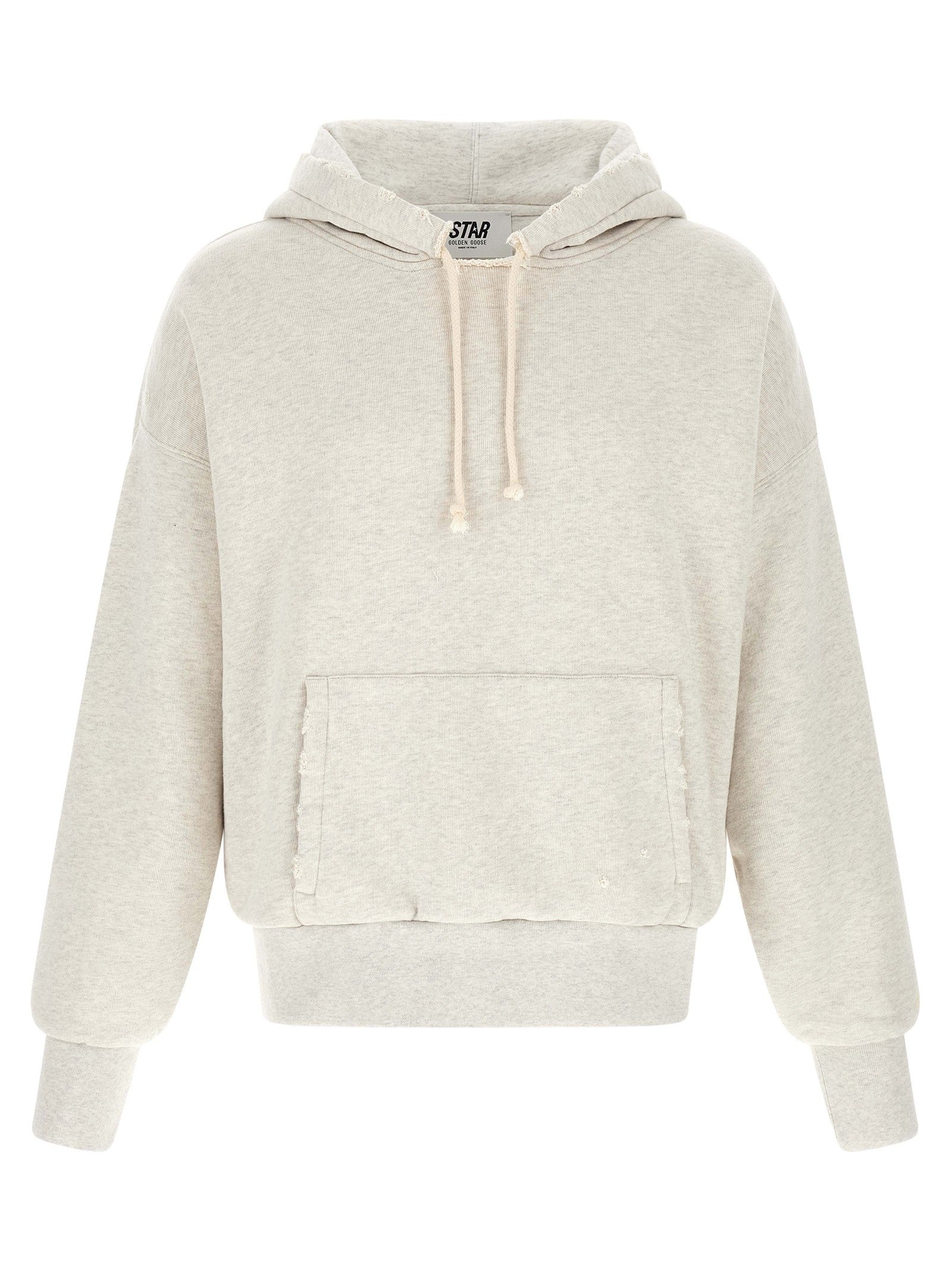 Golden Goose Star Hoodie Grey