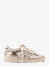 Golden Goose Women's Stardan Low Top Leather Sneakers White