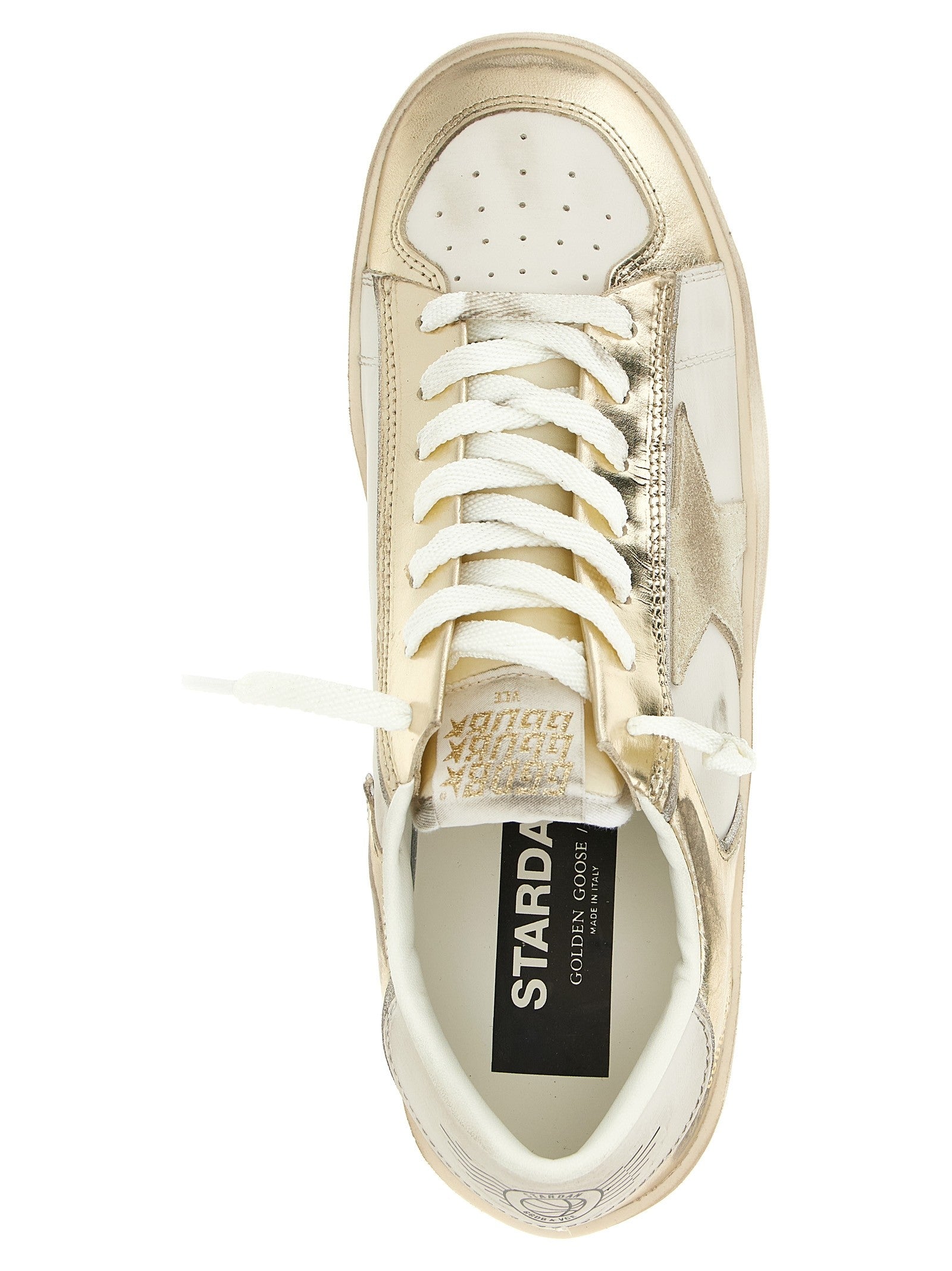 Golden Goose Stardan Sneakers Gold