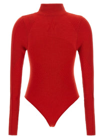 Perfect Moment Stardust Bodysuit Red