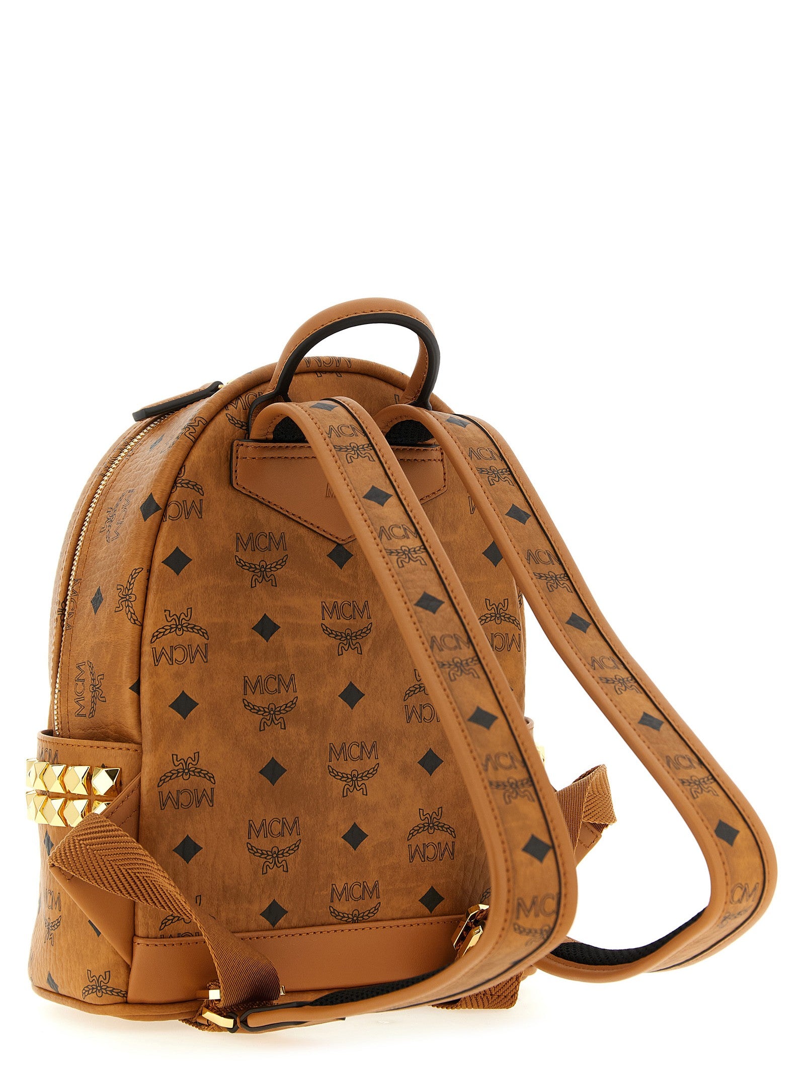 MCM Stark Mini Backpack Brown