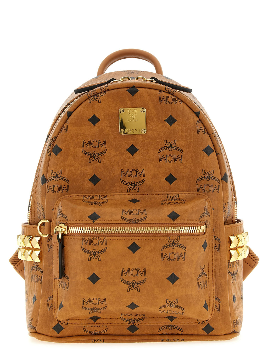 MCM Stark Mini Backpack Brown