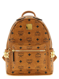 MCM Stark Mini Backpack Brown