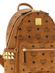 MCM Stark Mini Backpack Brown