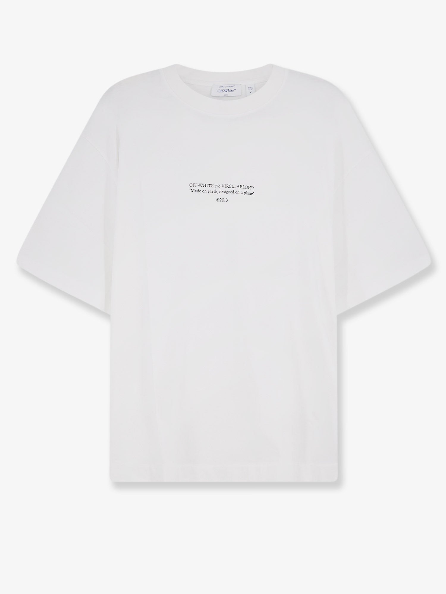 Off-White Men's Statement Cotton Shirt White