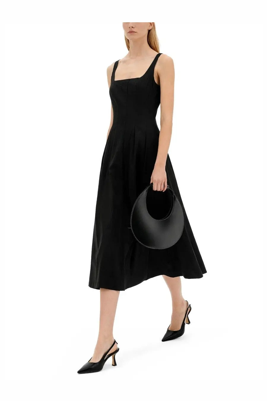 Staud Women's Ellison Dress Black, view 2