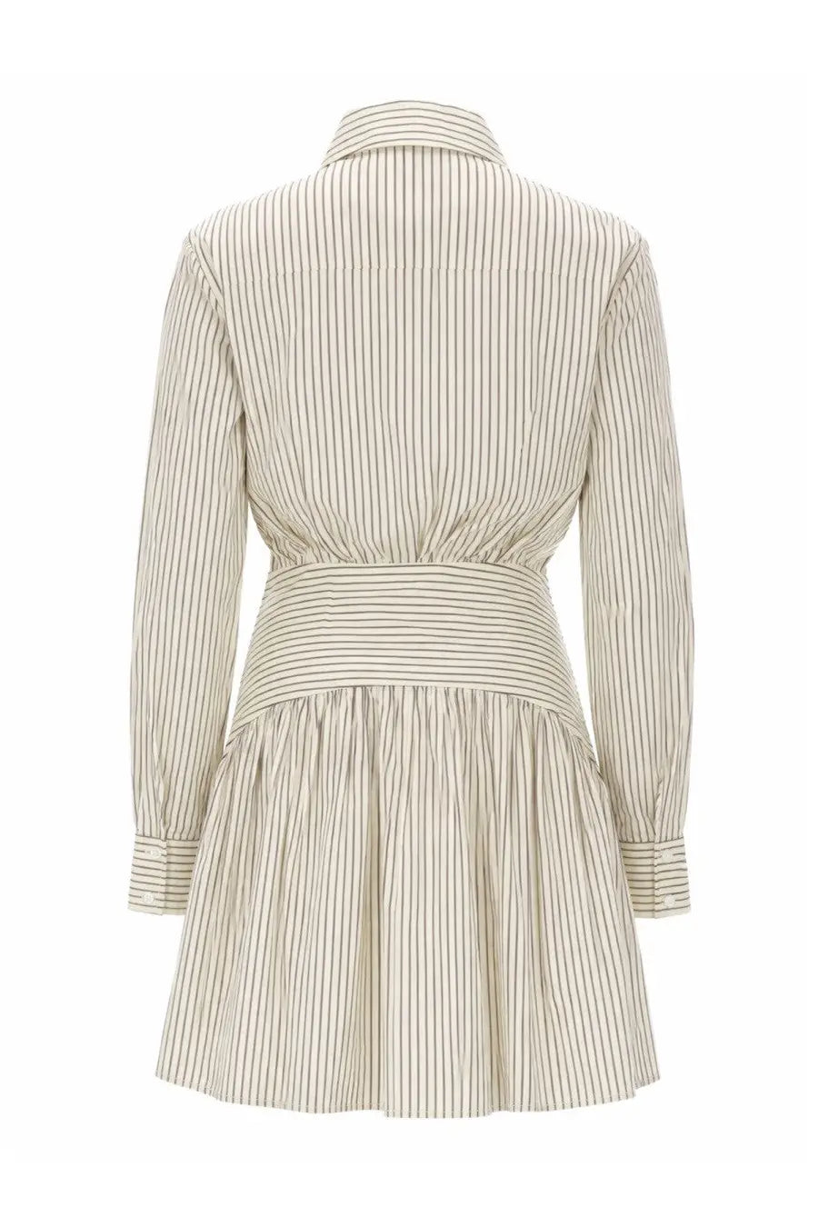 Staud Women's Mini Rocco Dress White, view 2