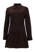 Staud Women's Mini Dress Rocco Brown