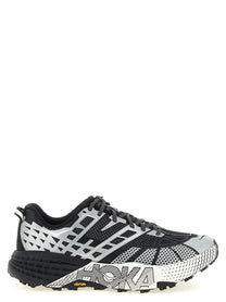 Hoka Stealth Tech Speedgoat Sneakers Gold
