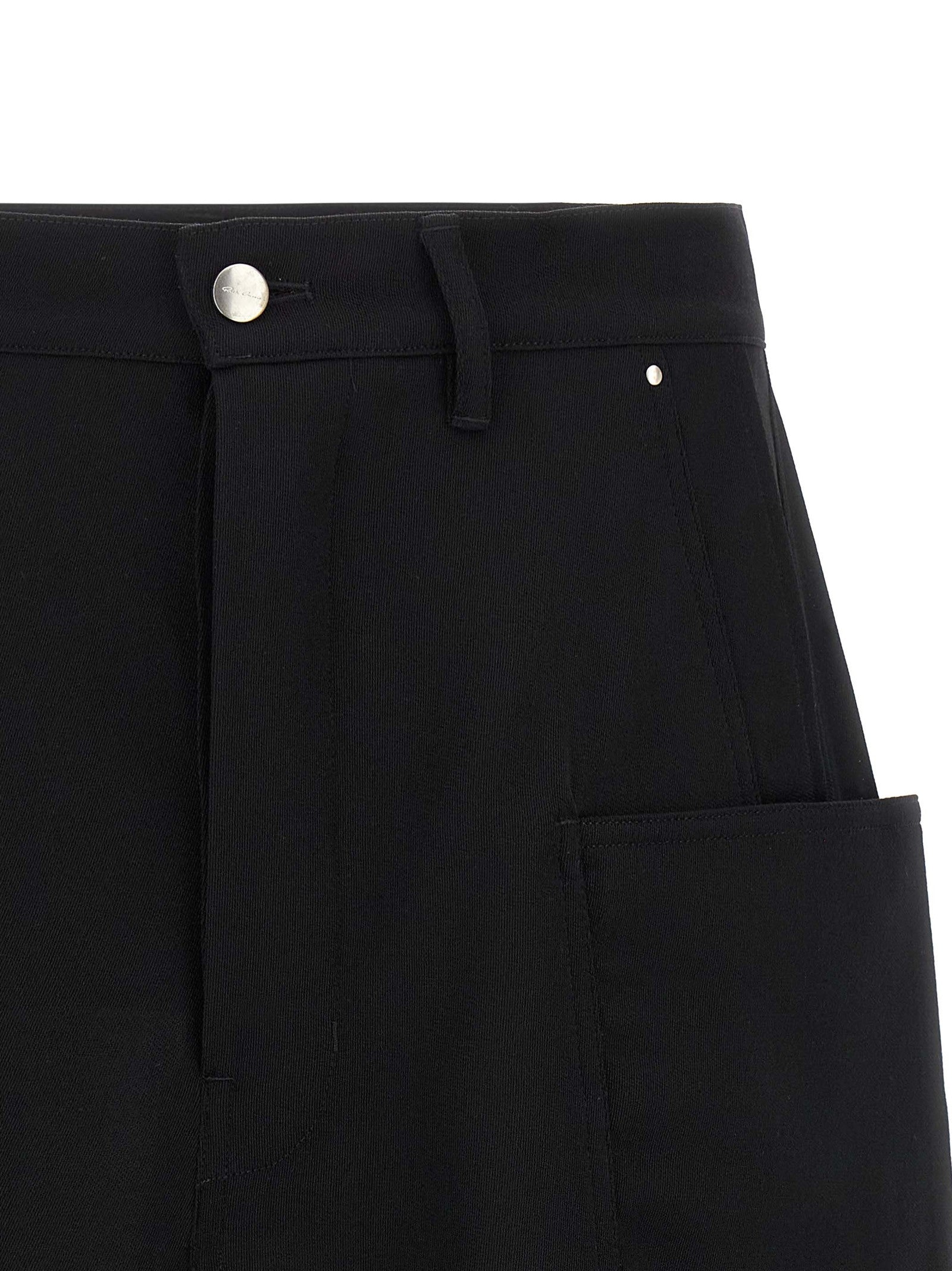 Rick Owens Stefan Cargo Bermuda Shorts Black