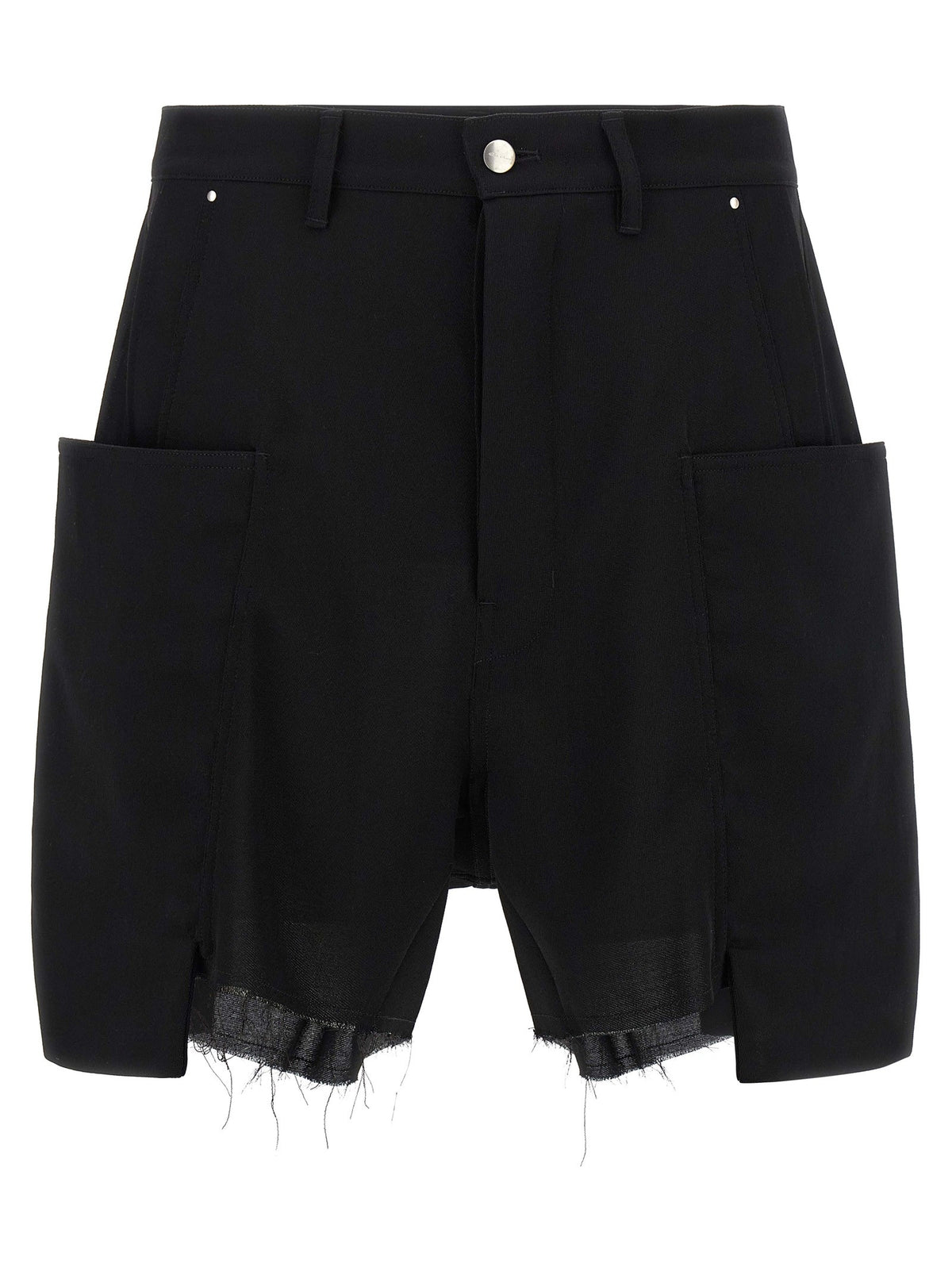 Rick Owens Stefan Cargo Bermuda Shorts Black