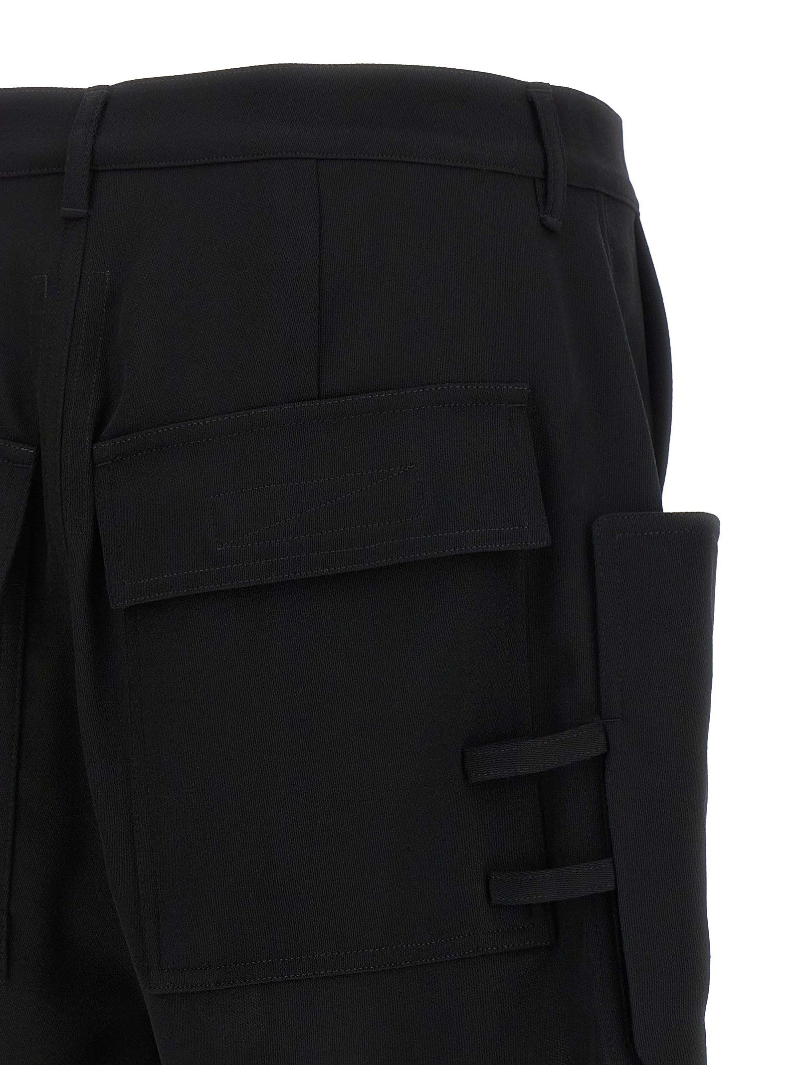 Rick Owens Stefan Cargo Bermuda Shorts Black